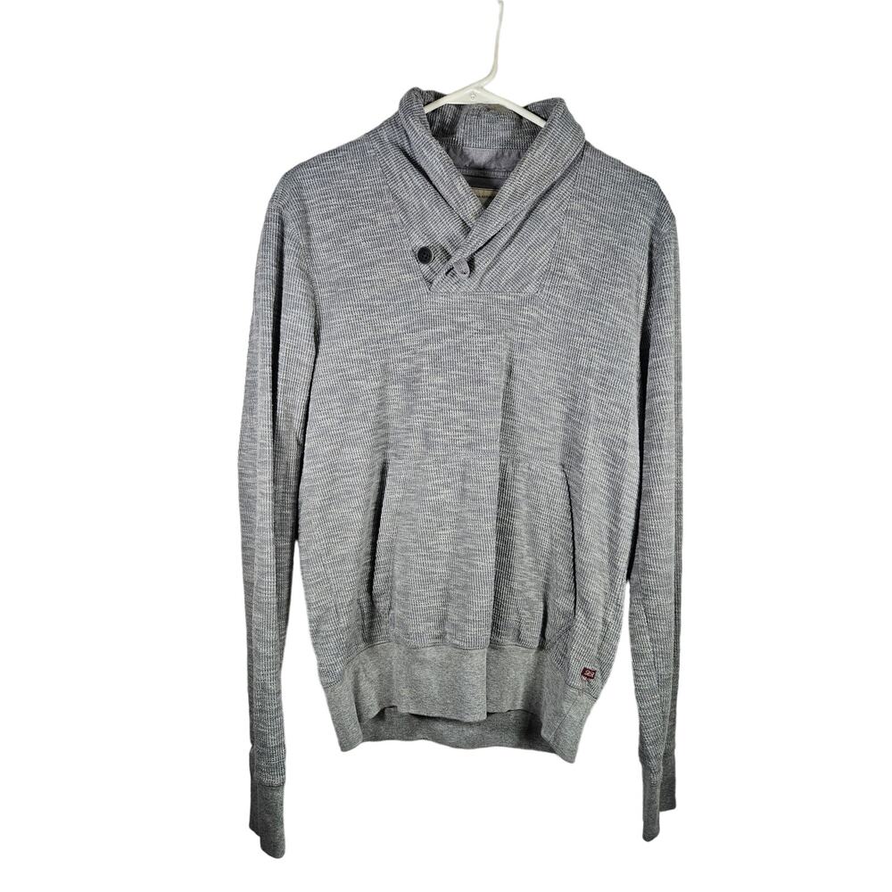 Banana Republic Heritage Collection Womens Sweater‎ Shawl Neck Gray Medium
